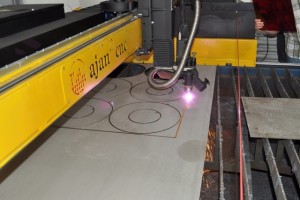 CNC plasma cutting