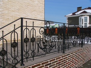 Forged railings