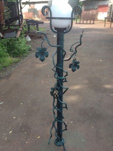 forged accessories for garden