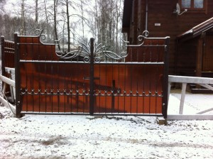 wrought gates